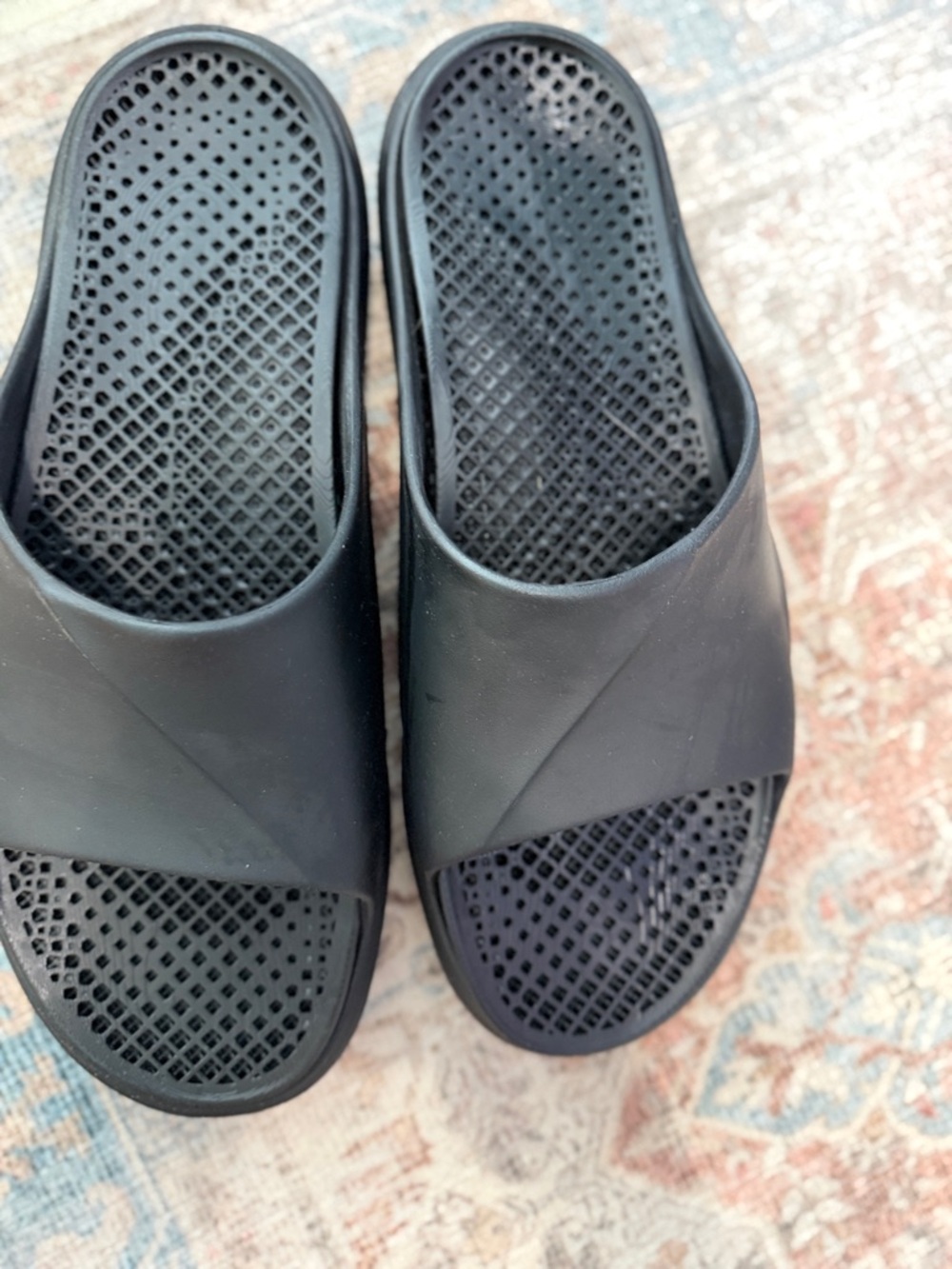 Asics Actibreeze Hybrid Slide Sandal in Black - Picture 9 of 12